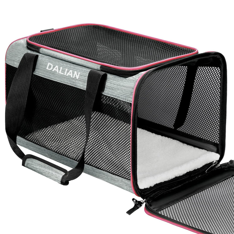 DALIAN Cat,Dog Soft-Sided Carriers,Cat Carrier Airline Approved Pet Carrier,Dog Carrier Soft-Sided Pet Travel Carrier Maximum Pet Weight 18 Pounds - PawsPlanet Australia