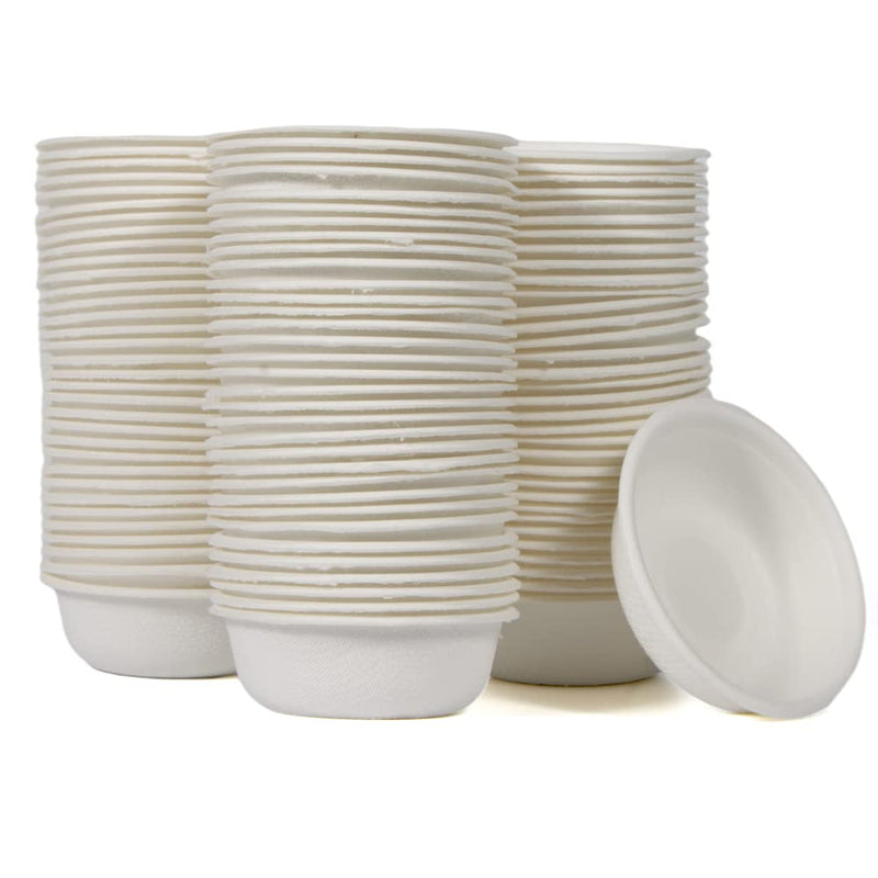 100Pcs Biodegradable Crested Gecko Food Cups, 1oz Reptile Feeding Dish - PawsPlanet Australia