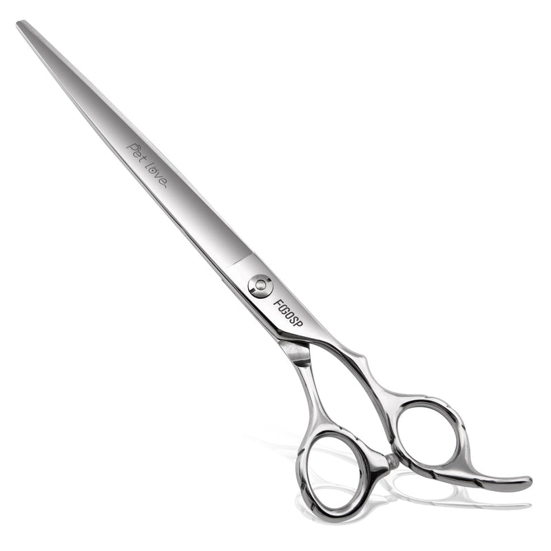 9.0'' Dog Grooming Scissors Straight Professional Pet Grooming Shears for Thick Long Hair Large Dog Cat (9.0 In, Straight) 9.0 inch - PawsPlanet Australia