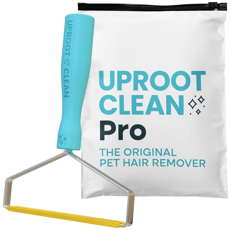 Uproot Cleaner Pro Pet Hair Remover - Special Dog Hair Remover Multi Fabric Edge and Carpet Scraper by Uproot Clean - Cat Hair Remover for Couch, Pet Towers & Rugs - Gets Every Hair! - PawsPlanet Australia