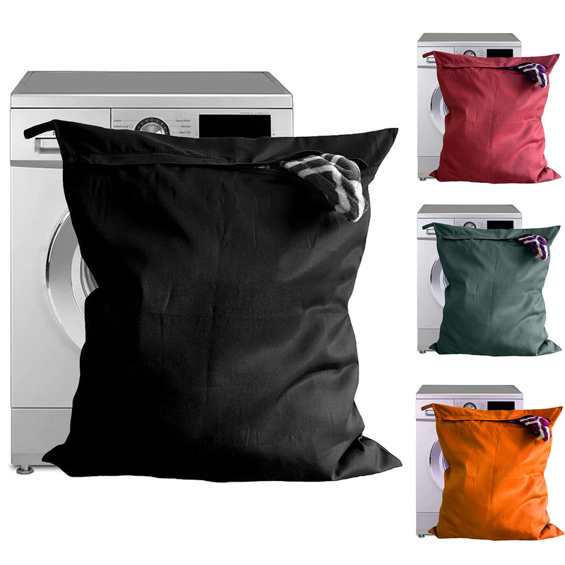 Majestic Ally Horse Dog Pets Laundry Bag - Washing Bag for Blankets, Rug, Boots, Leads, Harness (Black) Black - PawsPlanet Australia