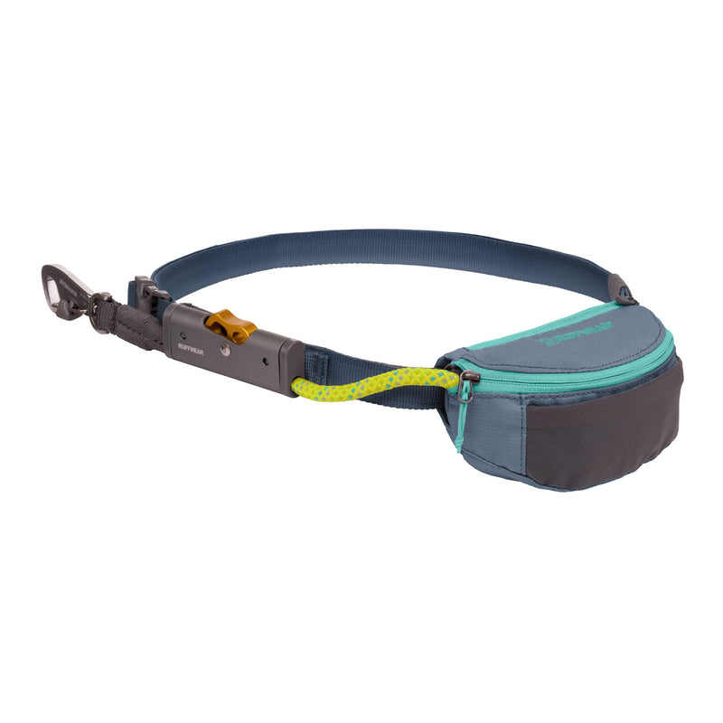 Ruffwear, Hitch Hiker Dog Leash, Adjustable Leash & Hitching System for Camping & Hiking, Slate Blue One Size - PawsPlanet Australia