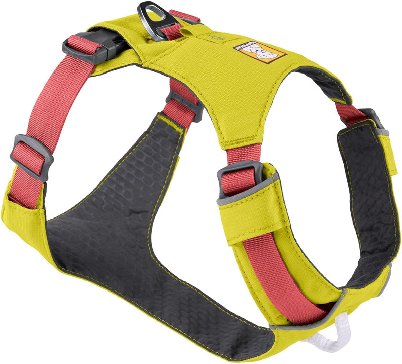 Ruffwear, Hi & Light, Everyday Lightweight Dog Harness, Trail Running, Walking, Hiking, All-Day Wear, Lichen Green, X-Small - PawsPlanet Australia