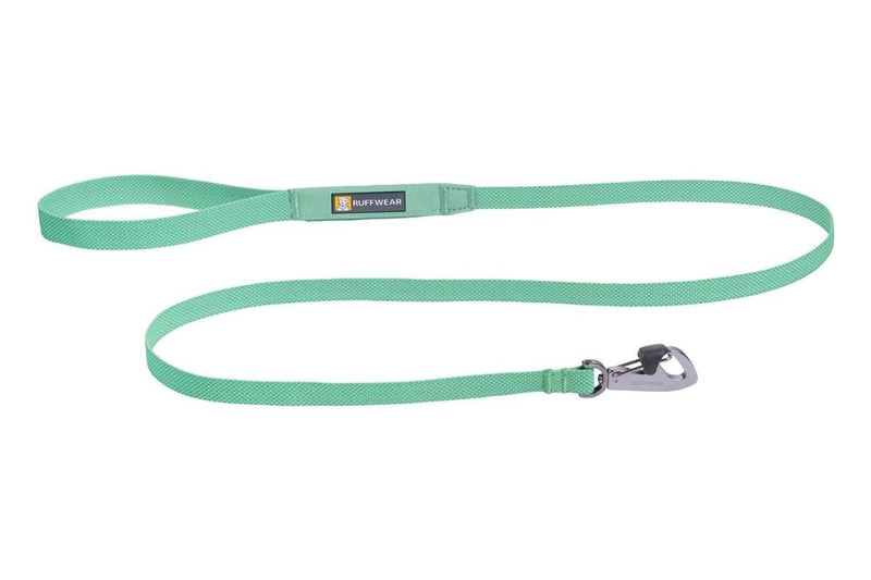 Ruffwear, Hi & Light Dog Leash, Ultralight 4.5 ft Lead with Lockable Swivel Crux Clip and Pick‑Up Bag Pocket, Minimalist Packable Webbing for Everyday Walks, Sage Green - PawsPlanet Australia