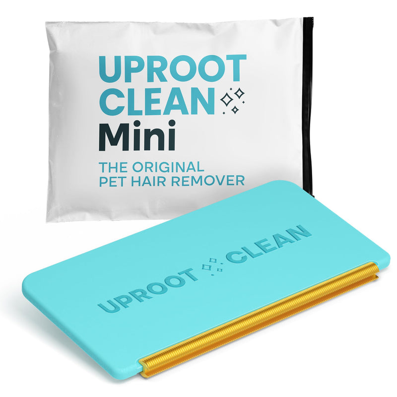 Uproot Cleaner Mini Pet Hair Removal Tool - Pocket-Sized Dog Hair Remover for Couch, Clothes, Car Interior, and Tight Corners - by The Creators of The Uproot Cleaner Pro Pet Hair Remover! - PawsPlanet Australia