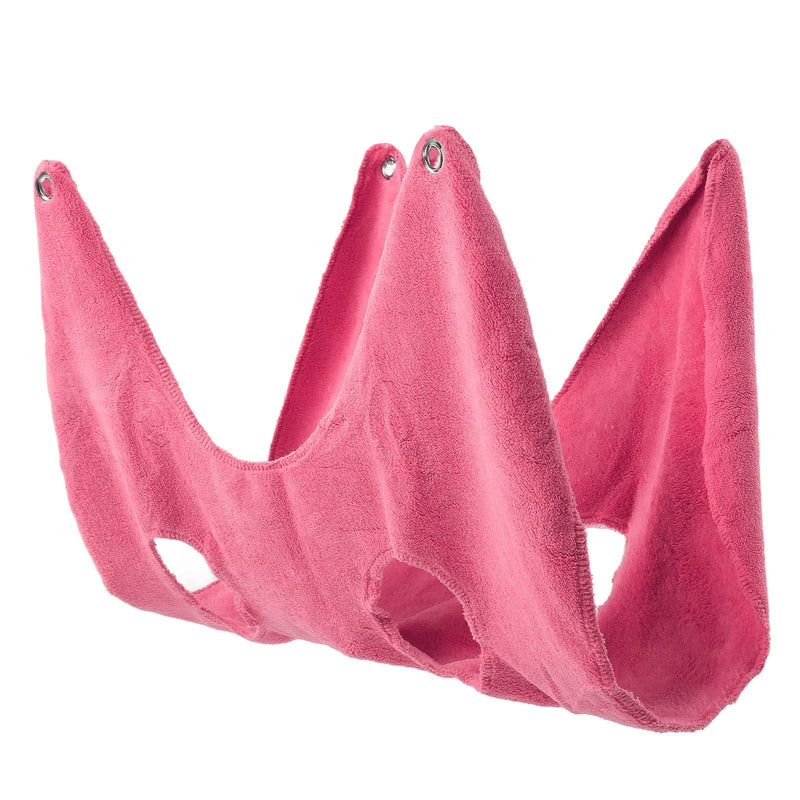 Dog Grooming Hammock, Breathable Soft Comfortable Safety Dog Grooming Washable for Cleaning Teeth for Nail Trimming for Taking Medicine(Pink, S) - PawsPlanet Australia