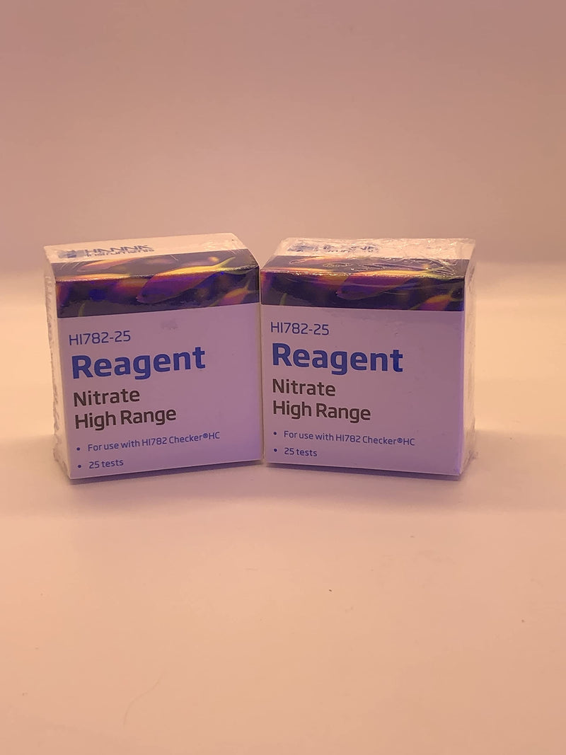Hanna Instruments HI782-25 Marine Nitrate High Range Checker Reagents Set of 2 (Total of 50 Tests) - PawsPlanet Australia