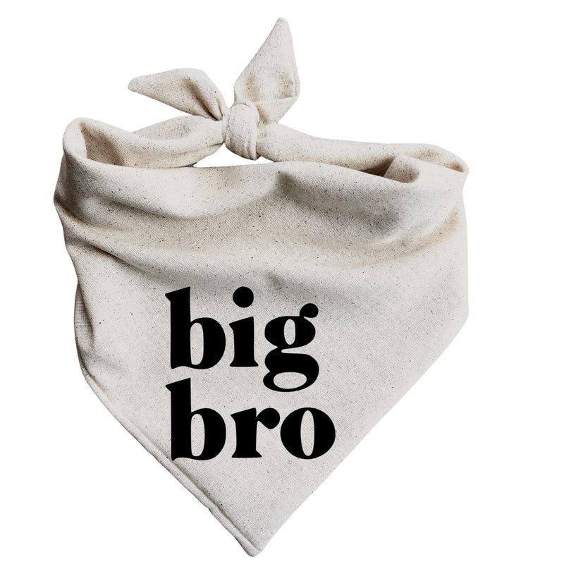 Big Bro Dog Bandana Pregnancy Announcement Baby Announcement to Grandparents (Large) Large - PawsPlanet Australia