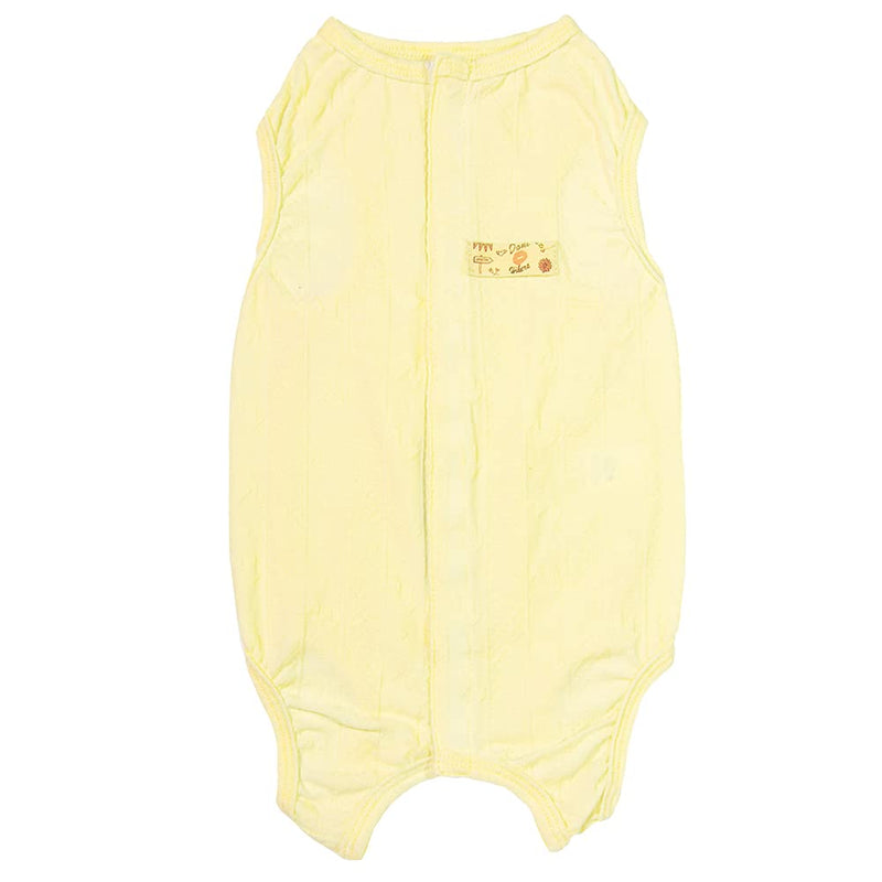 Recovery Suit for Dog After Surgery Cut Pet Recovery Shirt Dog Abdominal Wounds Bandages,Wound Protective Dog Onesize for surgery Female Dog Vest Prevent Licking,Substitute E-Collar（RSS08-Vyellow-XS） XS(chest:11.8"neck:8.2") Vyellow - PawsPlanet Australia