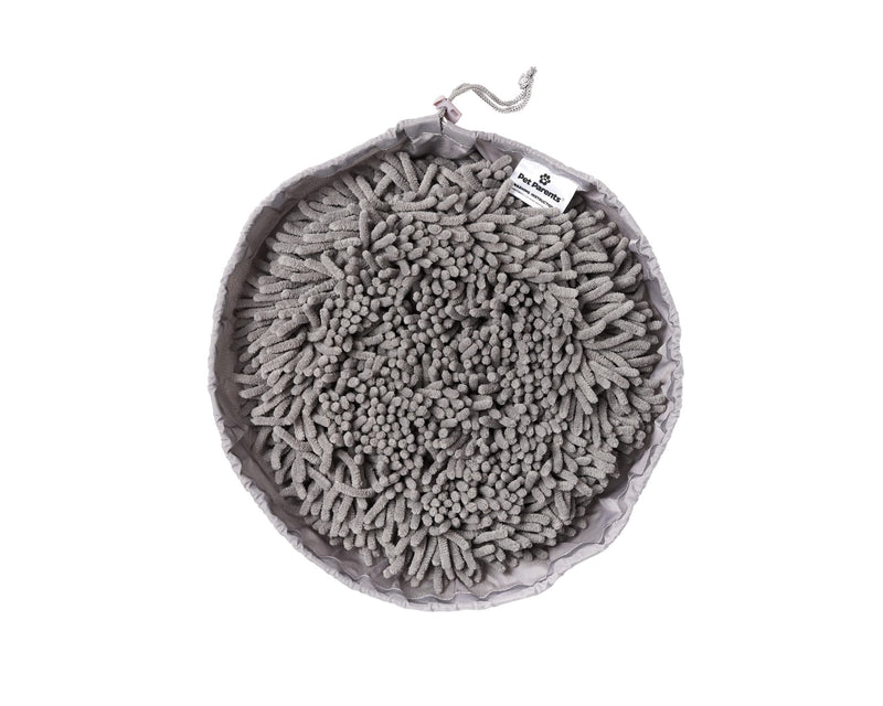Pet Parents® Forager® Bowls, Slow Feeder Dog Bowls with SoftSnout™ & Non-Slip Backing Technology, Dog Feeder Mat & Snuffle Mat for Large Dogs and Small Dogs (Forest Modern Grey) Forest Modern Grey - PawsPlanet Australia