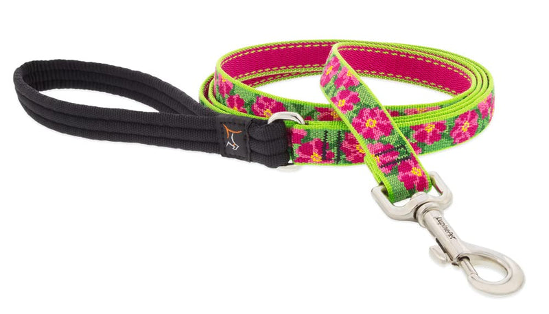 Lupine Dog Leash 6-Foot by 3/4" Wide PetuniasÊ 3/4" wide by 6-feet long - PawsPlanet Australia