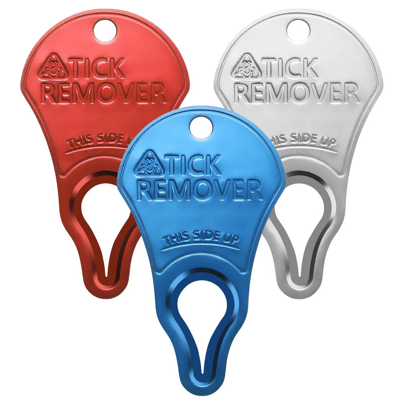 Tick Remover Tool Portable, Tick Removal for Pet and Humans, Safe and Reliable, Pain-Free, Essential Tools for Outdoor Activities- 3 pcs - PawsPlanet Australia