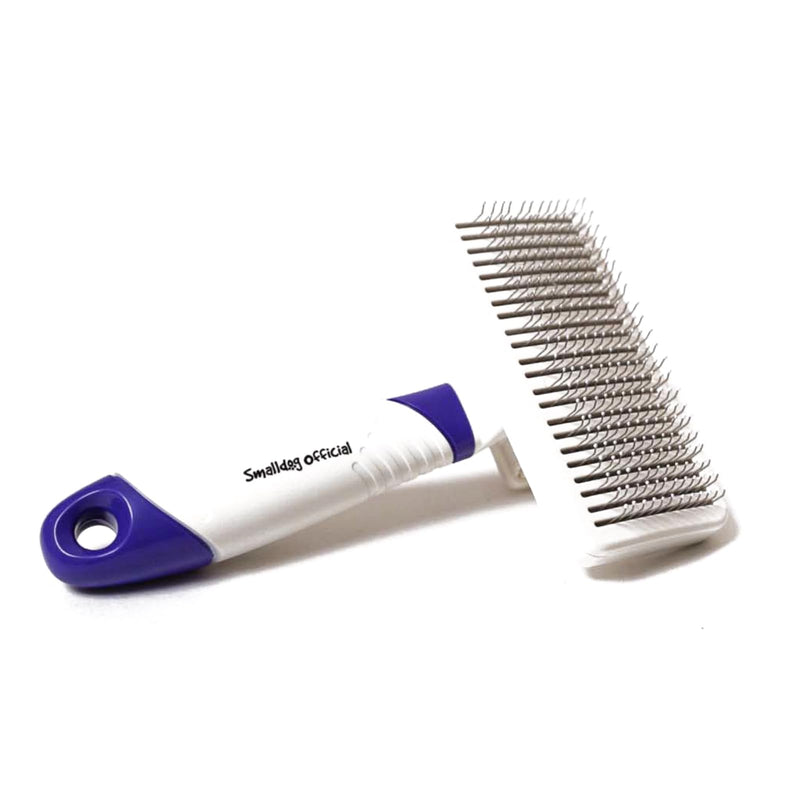 Self-Cleaning Gentle Slicker Brush, Sensitive Skin Gentle Dog Brush, for Big Dog and Large Breed, to Remove Loose Hair, Mats, Dirt - Pain Free Grooming - PawsPlanet Australia