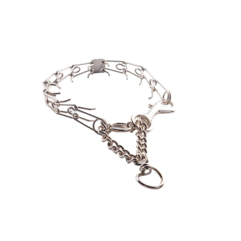 Clasp 1.5mm Stainless Dog Training Collar for Small Breeds | 8'' Micro Prong Collar | Dogs 6-26lbs | No-Pull Collar | Behavior Aid - PawsPlanet Australia