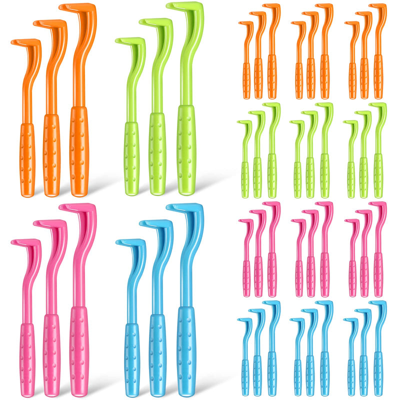 48 Pack Tick Removal Tool Tick Remover for Dogs, Cats and Humans Plastic Tick Puller Tick Grabber, 3 Sizes (Green, Rose Red, Orange, Blue) - PawsPlanet Australia