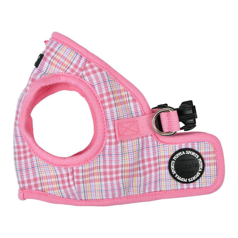 Puppia Luke Step-in Vest Dog Harness No Choke No Pull Walking Training for Small and Medium Dog - Pink - S PINK_LUKE - PawsPlanet Australia