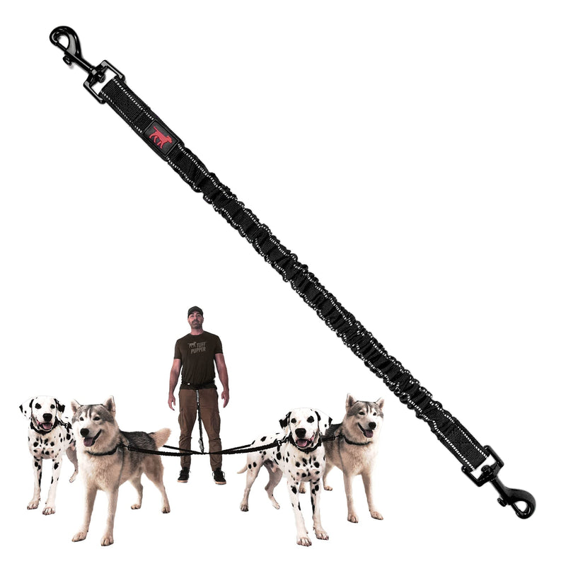 Add-On Accessory Bungee Leash | Add One Large Dog Up to 125 lbs | Requires Purchase of Two Large Dog Hands Free Bungee Leash Sold Separately | Buy One for Three Dog Leash | Buy Two for Four Dog Leash Xcessory - Large Dog Add-on Bungee - PawsPlanet Australia