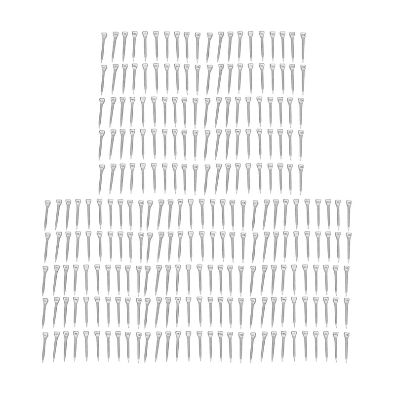 TOPINCN 250pcs Horseshoe Nails, 41mm/1.6in Horseshoe Nails High Tensile Strength Good Elasticity Crafted Steel Horse Shoes Nails Horseshoe Tools(FJ0RACE) - PawsPlanet Australia