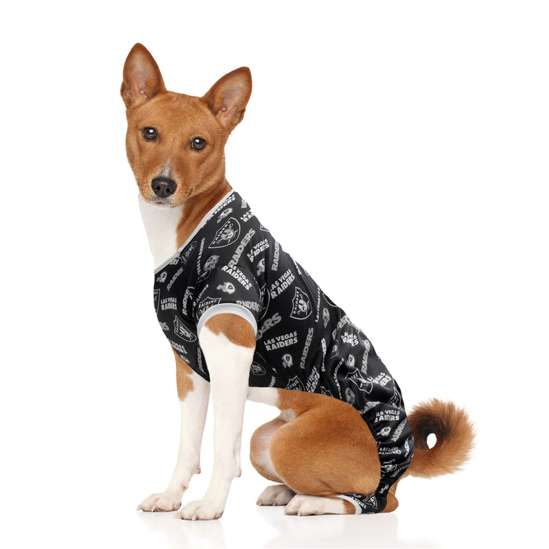Littlearth NFL Green Bay Packers Pet Pjs, Team Color, X-Small Las Vegas Raiders Large - PawsPlanet Australia
