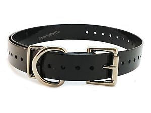 Replacement Strap for Garmin Collars - 3/4" Wide Ultra-Durable Dog E-Collar Replacement for Training, Bark, Shock, Electric, and GPS Collars - 28" Adjustable LengthGarmin (BLK) BLK - PawsPlanet Australia