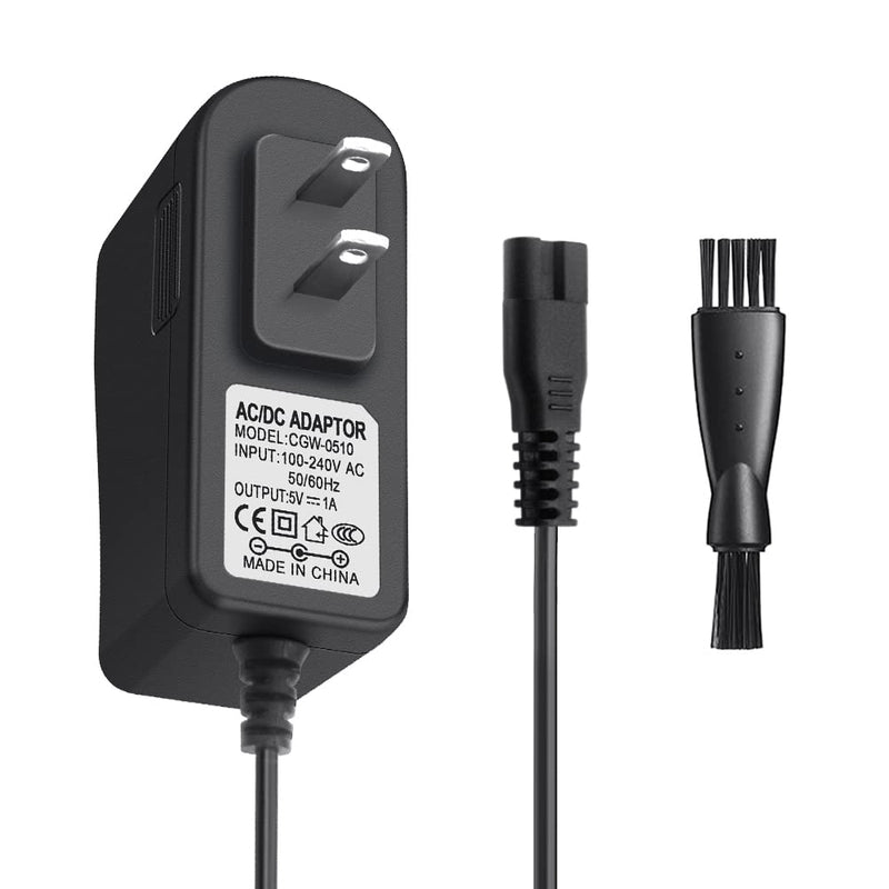 5V Power Cord Replacement HOLDOG Dog Clippers Charger for Professional Heavy Duty Dog Grooming Clipper 3-Speed Low Noise High Power Rechargeable Cordless Pet Grooming Tools - PawsPlanet Australia