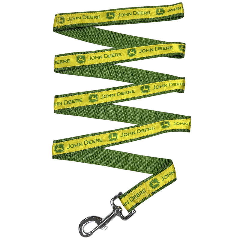 John Deere Pet Leash. Licensed Dog Leash, Small Leash for Dogs & Cats. A Shiny & Colorful Dog & Cat Leash Licensed by John Deere for All The Farmers, Contractors & Fans of John Deere Tools - PawsPlanet Australia