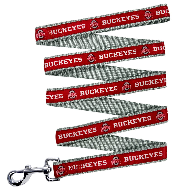NCAA PET Leash, Small, Ohio State Buckeyes, Dog Leash, Shiny & Colorful Leash for Dogs & Cats Licensed by The NCAA, New Version - PawsPlanet Australia