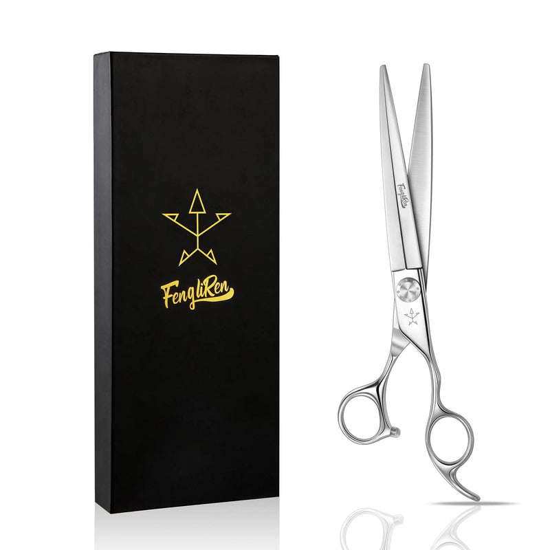High-end Professional Dog Grooming Scissors/Pet Thinning Shears 7.5 Inches Extremely Very Sharp Made Of Advanced Stainless Steel Alloy By Hand For Dog Cat And Horse Breeder - PawsPlanet Australia