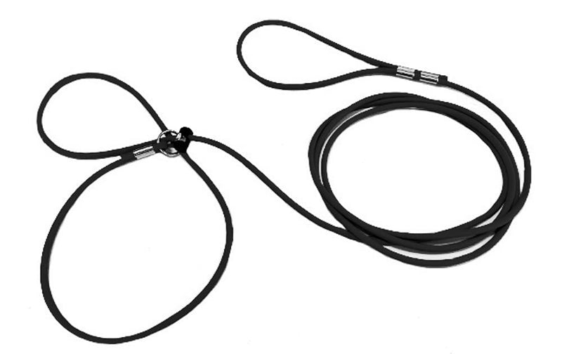 Piggy Poo and Crew 12-Foot Mini Pig Harness - Adjustable Harness & Leash for All Animals - Pigs, Ferrets, Rabbits, Guinea Pigs, Dogs, Cats, Reptile, and Chickens Black - PawsPlanet Australia