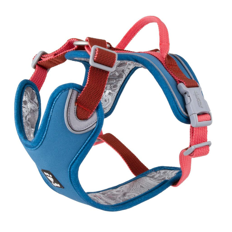 Hurtta Weekend Warrior Warming ECO Dog Harness, Bilberry Mix, 16-18 in Billberry Mix - PawsPlanet Australia