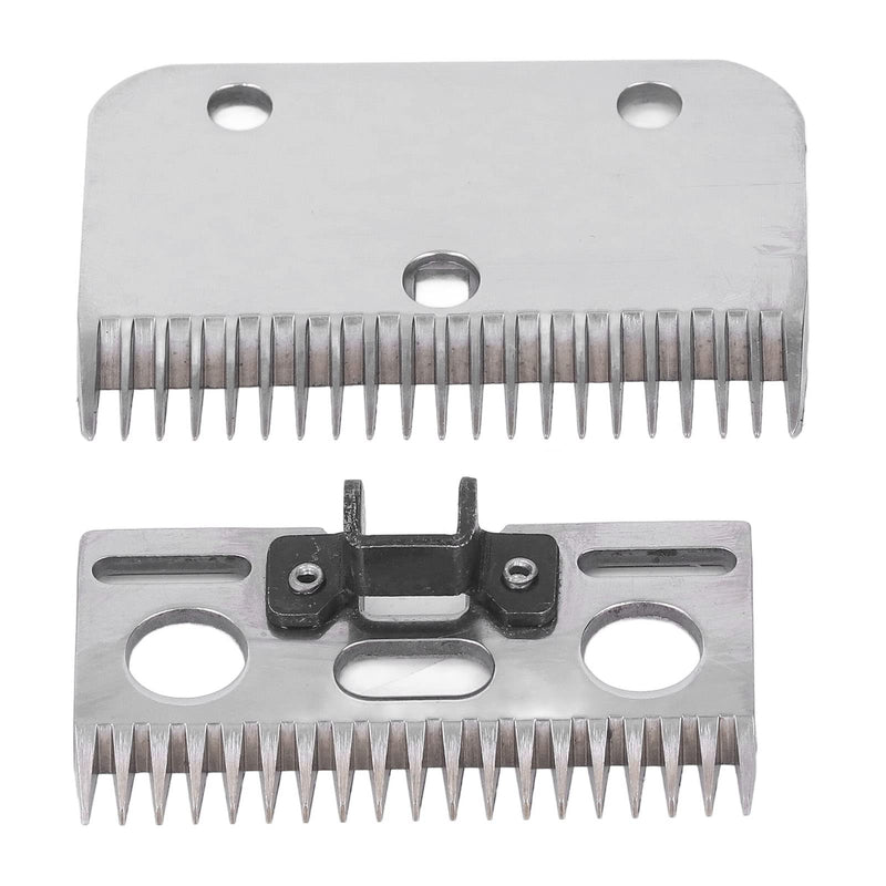 ViaGasaFamido 2Pcs 21 Teeth Horse Shears Replacement Blades Carbide Clipper Blades Horse Care Clipper for Horse Equine Goat Pony Cattle - PawsPlanet Australia