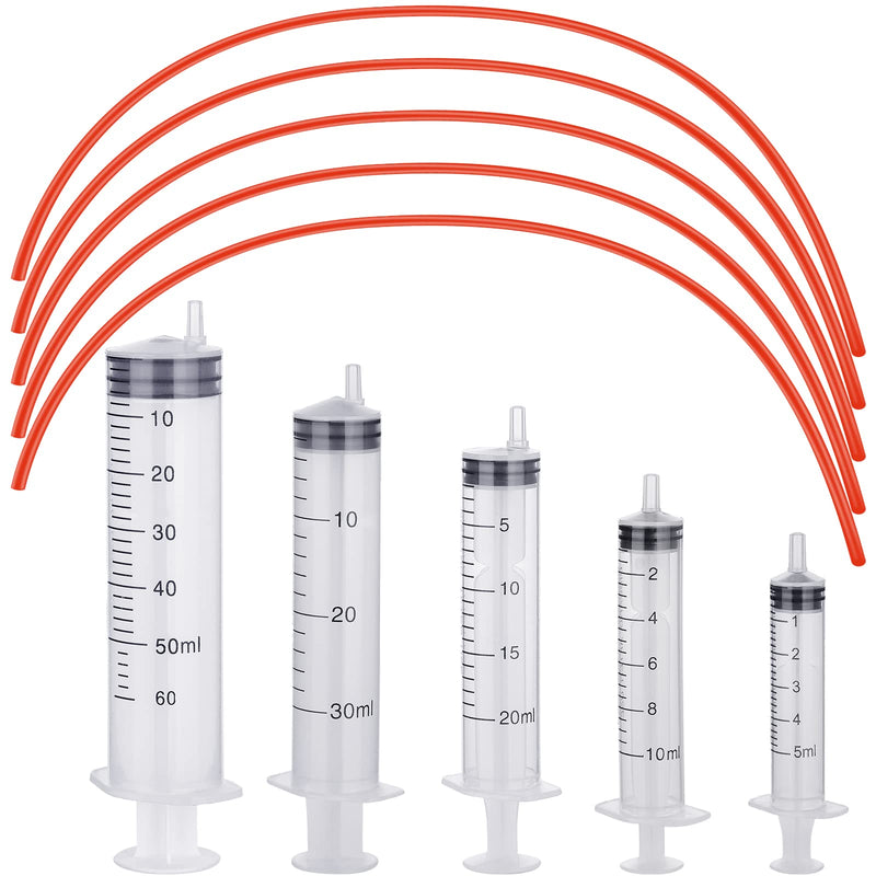 10 Pack Puppy Kitten Feeding Tube Kit Include 5 Pack 8 FR Red Rubber Puppy Feeding Tube and 5 Pack Clear Kitten Feeding Syringe 5 ML 10 ML 20 ML 30 ML 60 ML for Feeding Goat Kitten Puppy Small Animals - PawsPlanet Australia