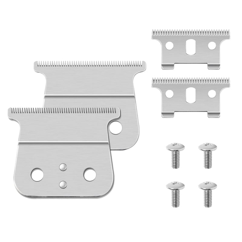 2 Pack T-Blades Compatible with Andis T-Outliner G, GO, GTO, GTX, Headliner LS2, LS3 Replacement - PawsPlanet Australia