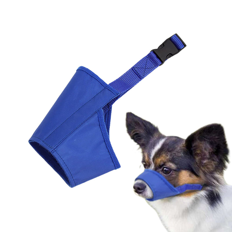 Parts Express Dog, Soft Anti-Biting Barking Chewing, Breathable Waterproof Adjustable for Small Medium Dogs,Blue (S) S - PawsPlanet Australia