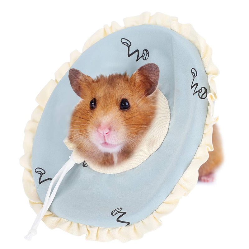 Hamster Cone Collar,Guinea Pig Protective Ring Soft Cat Recovery Collar for Cat Kitten Prevent from Licking - PawsPlanet Australia