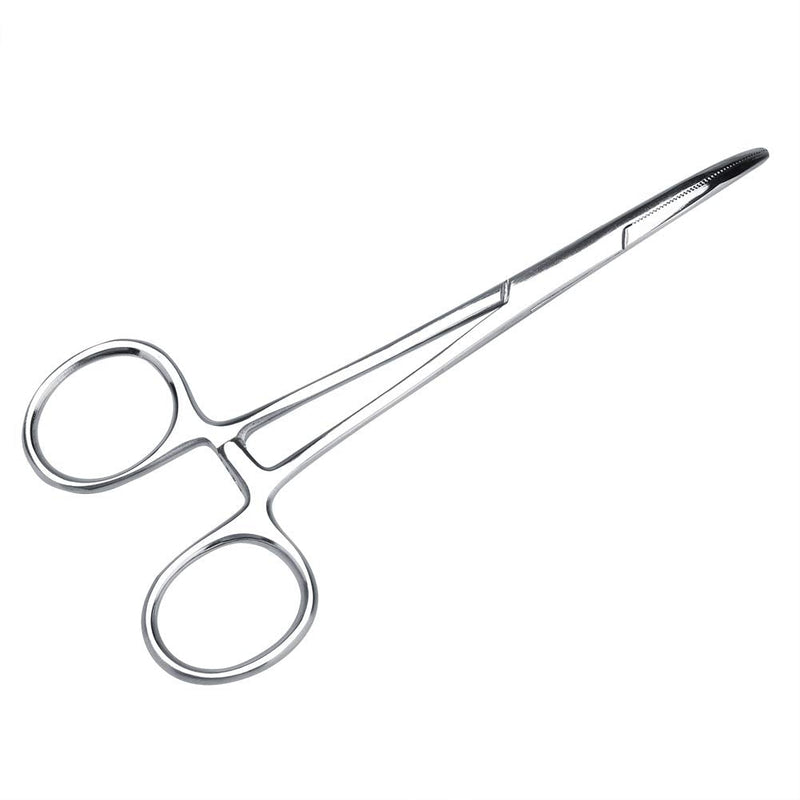 Dog Ear Hair Removal Tool, Dog Ear Plucking Tool Dog Ear Hair Remover Pets Ears Nose Hair Puller Stainless Steel Grooming Cleaning Clamp with Curved Tip Tweezers for Pet Cats Trimmer Accessories(big) - PawsPlanet Australia