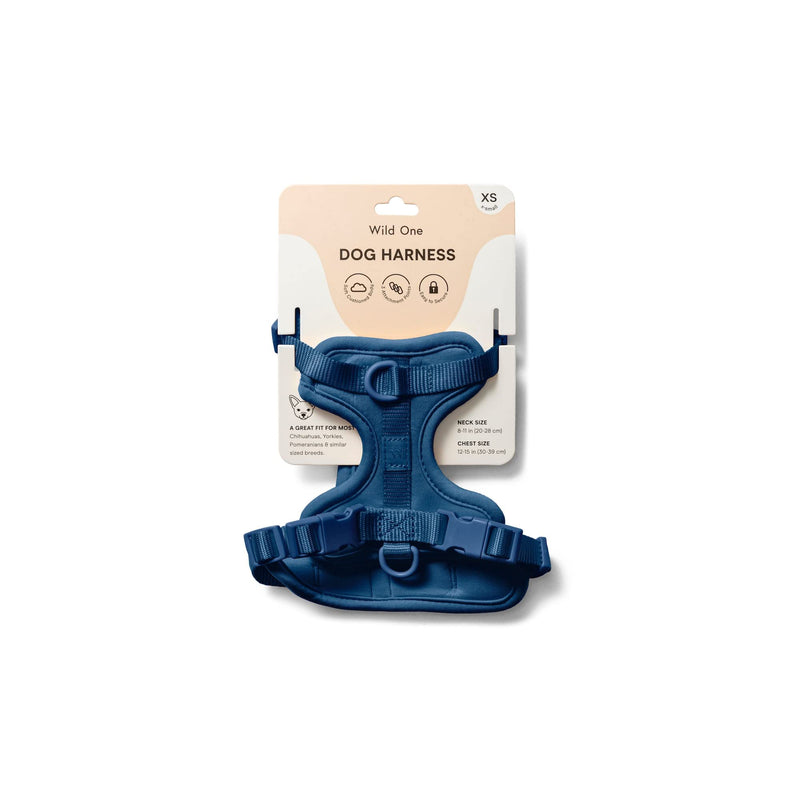 Wild One Harness 2.0 - Extra Small - Navy - PawsPlanet Australia