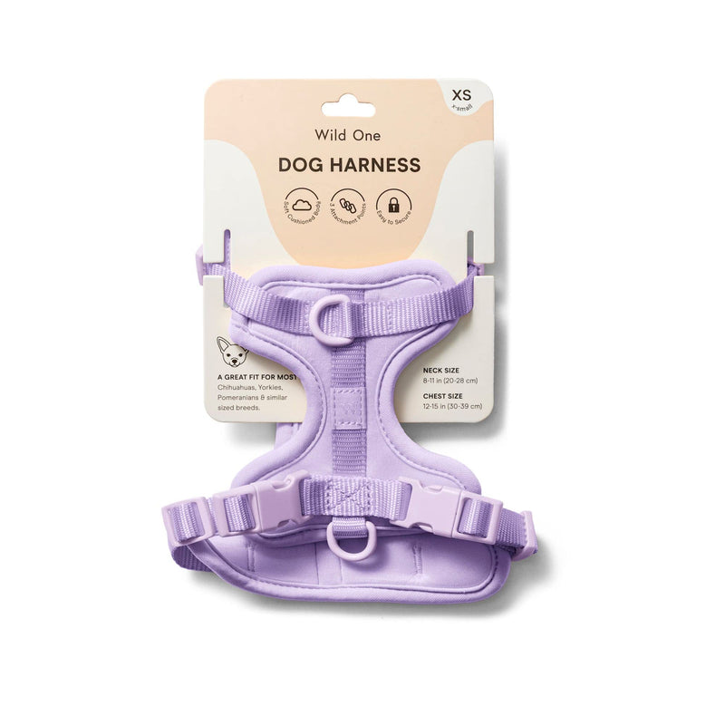 Wild One Harness 2.0 - Extra Small - Lilac - PawsPlanet Australia