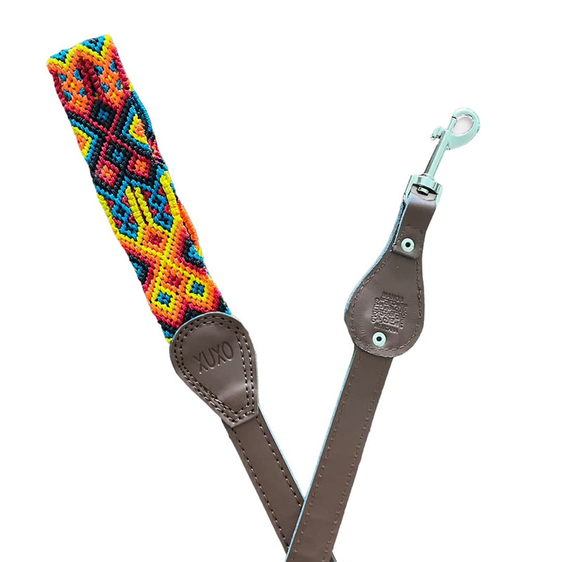 XUXO Dog Leash, Vegan Leather, Handmade, Water Resistant, Durable, El Cuyo, Leash - PawsPlanet Australia