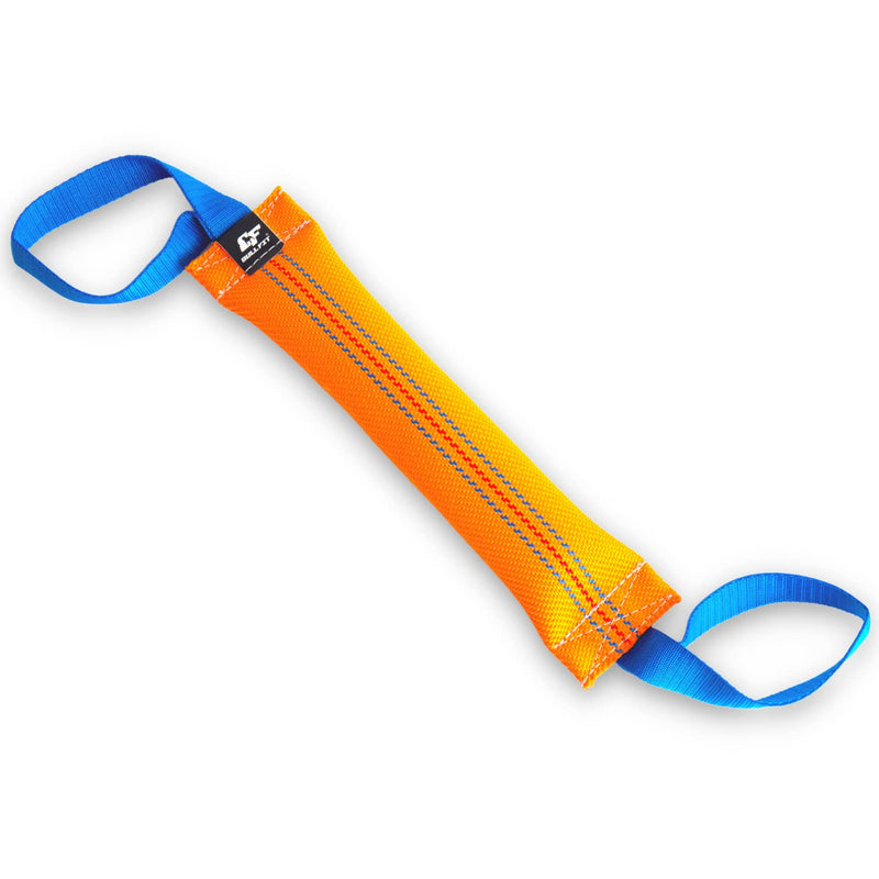 K9 Dog Bite Tug Toy with 2 Strong Handles - Made of Durable & Tear-Resistant Fire Hose - Perfect for Tug of War, Fetch & Puppy Training - Ideal Pull Toy for Medium to Large Dogs, 12 Inches - PawsPlanet Australia