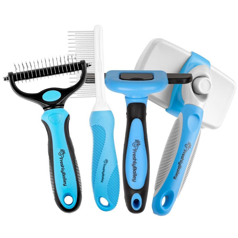 Pet Grooming Tool Kit For Long and Short Haired Dogs and Cats - PawsPlanet Australia