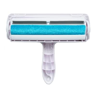 Pet Hair Remover - Lint Roller for Dog and Cat Hair | Portable, Reusable, Eco-Friendly Pet Hair Remover Brush for Couches, Carpet, Bedding, Clothes, and Car | Pet Supplies & Grooming | Blue - PawsPlanet Australia