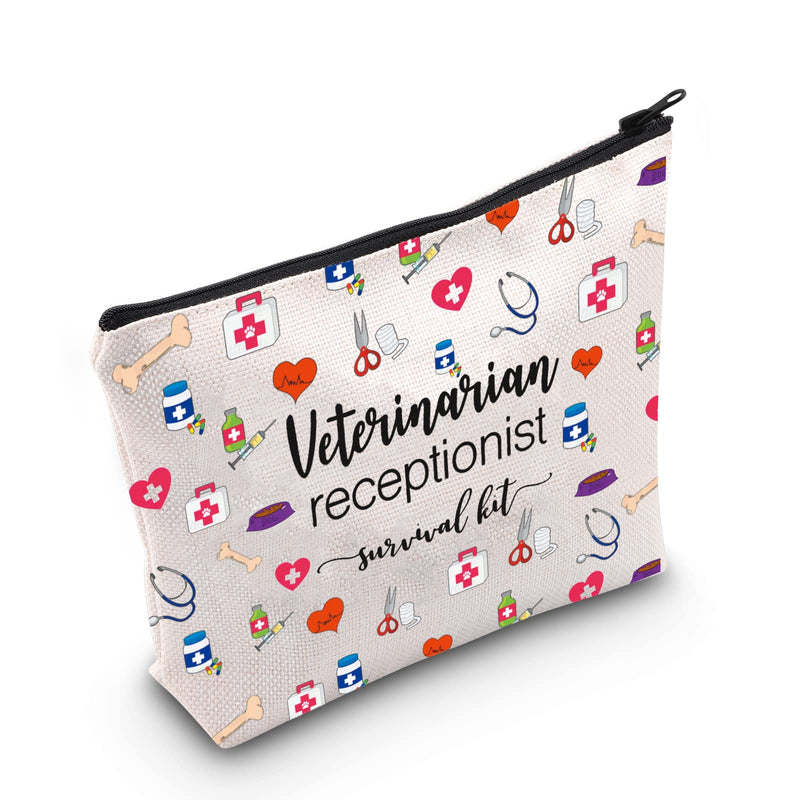 TSOTMO Vet Receptionist Gift Veterinarian Gift Vet Tech Gift Veterinarian Survival Kit Bag Animal Rescue Gift for Vet Assistant Veterinary Medicine Gift (Vet receptionist) - PawsPlanet Australia
