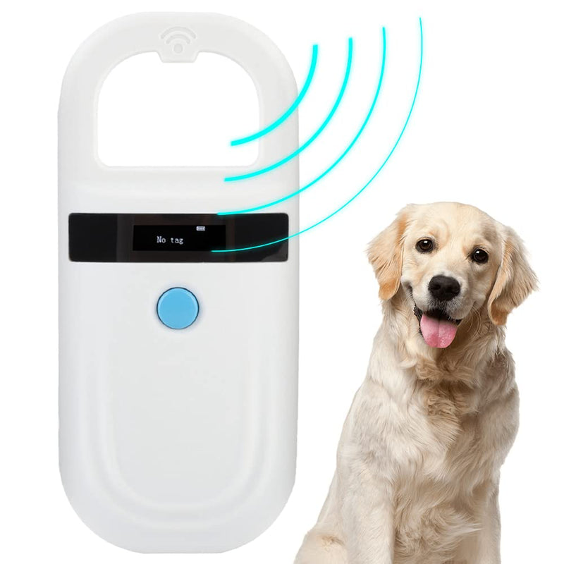 Watris Veiyi Dog Microchip Reader, Pet Microchip Scanner with OLED Display Screen, Pet Chip ID Scanner Supports FDX-B (ISO11784/11785) and EMID Microchips, for Animal Management - PawsPlanet Australia