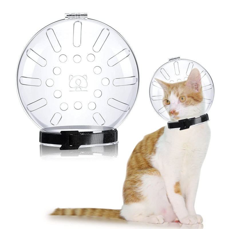 Upgraded Cat Muzzle for Grooming Cat Mouth Cover Cat Grooming Helmet Cat Helmet Cat Adjustable Hood Anti Bite Muzzles for Cat Bathing,Taking Injections,Trimming Nails - PawsPlanet Australia