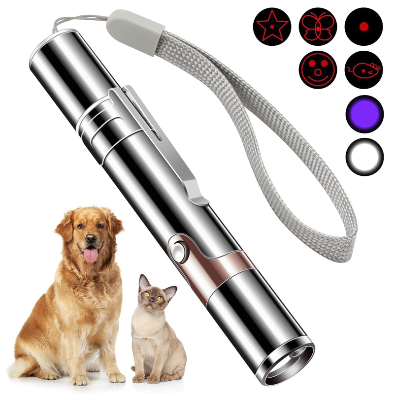 Cowjag Laser Pointer, Cat Birds Toy Pointer for Indoor, Cat Mouse Toys Wand Light Pet Interactive Toys to Keep Cat Busy, for Kitten Cat Dog Chase Play - PawsPlanet Australia