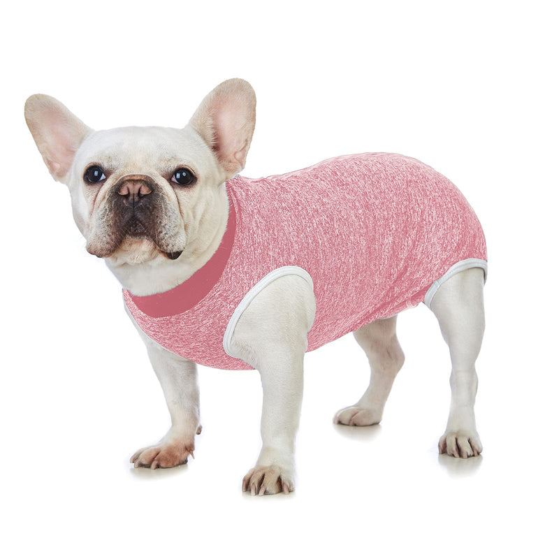 Dog Surgery Recovery Suit-Comfortable & Breathable Dog Recovery Suit After Surgery,Dog Surgical Recovery Suit Female Male,Prevent Licking Dog Onesies,Substitute E-Collar & Cone-Red Medium Red - PawsPlanet Australia