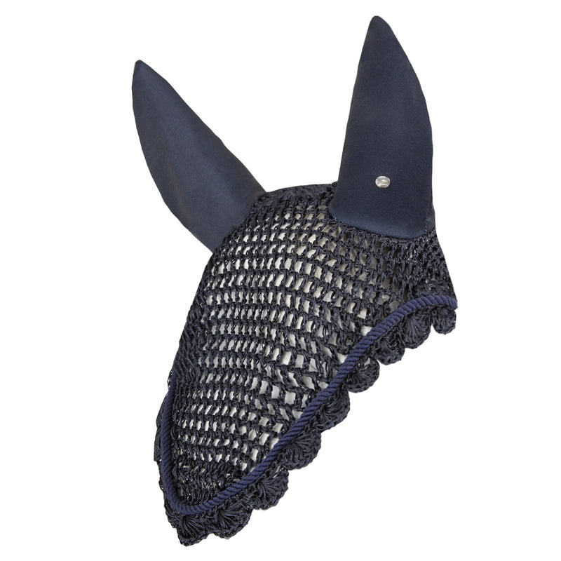 HORZE Victoria Ear Net - Inkwell Navy - Horse - PawsPlanet Australia