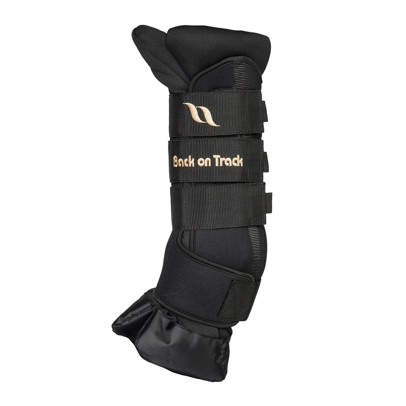 Back on Track Royal Quick Wraps Deluxe for Horses 2033 with Welltex Technology, Sold in Pairs, Black, Large (16") Large (16") - PawsPlanet Australia