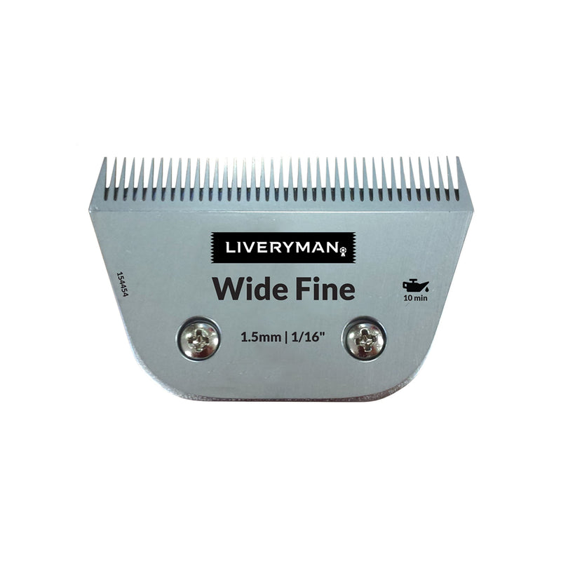Liveryman Kare-Pro Spare Blade Wide Fine Blade 1.5 – Titanium Coated Steel Blade - PawsPlanet Australia